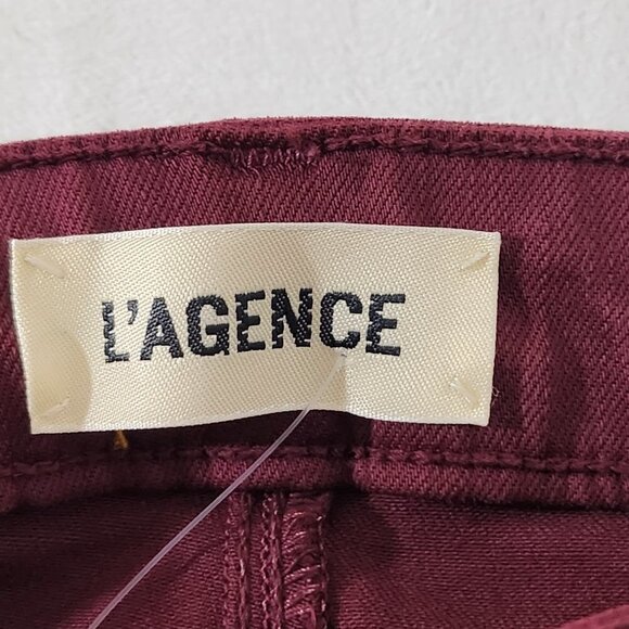 2/$50 L’Agence Margot Skinny Jeans Size 25 Stretch Denim Dark Wash NWT - Picture 3 of 6